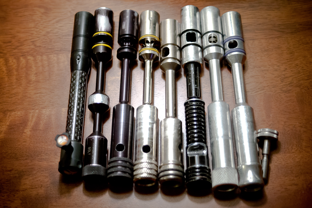 FS Autococker parts CCM ASA, CP, Empire, DYE grips RAT Valve. Rails