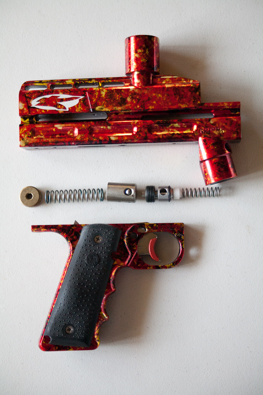 Custom Kapp Lava Autococker Sniper with Original Front Lava Block